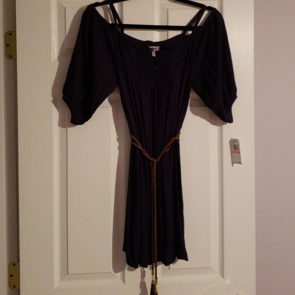 Cute navy blue dress - Picture 5 of 7